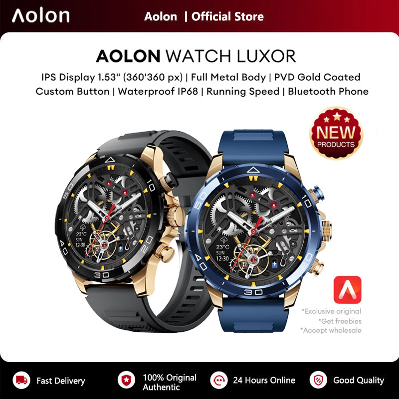 Smartwatch Digital Watches For Men - アオロン ルクソール クラシック スマートウォッチ 1.53インチ IPSスクリーン