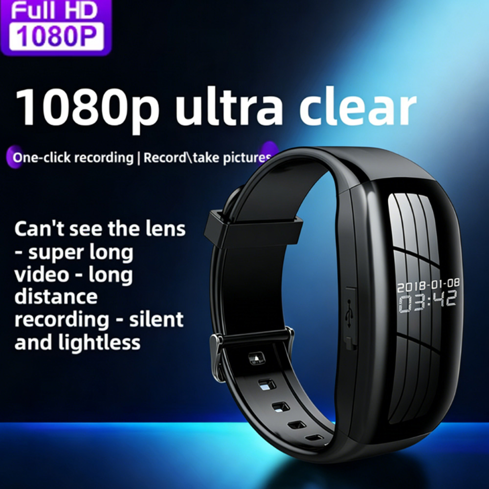 Smartwatch Noise Watches - 8-128GBスマートHDウォッチ1080Pオーディオボイスレコーダーブレスレット、写真撮影可能カメラウォッチ、ノイズリダクション機能付きリストバンド、ビジネス/家庭用