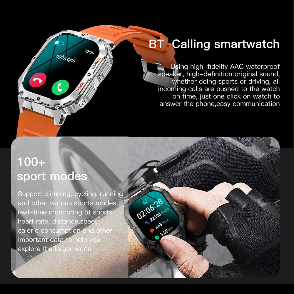 K61 プロスマートウォッチ男性女性電子腕時計スマートウォッ - Smartwatch Digital Watches For Men のレビューと価格