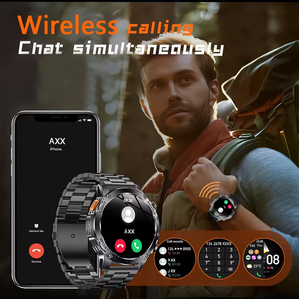 2026 新しいメンズ GPS アウトドア スポーツ スマー - Smartwatch New Watches 2025 のレビューと価格