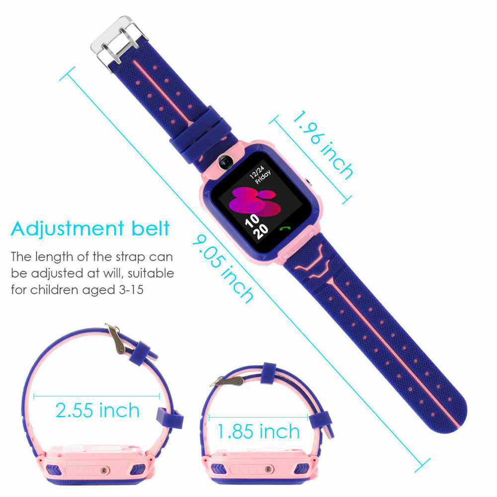 2 グラムキッズスマートウォッチ SOS コール LBS 位 - Smartwatch Watches For Girls のレビューと価格