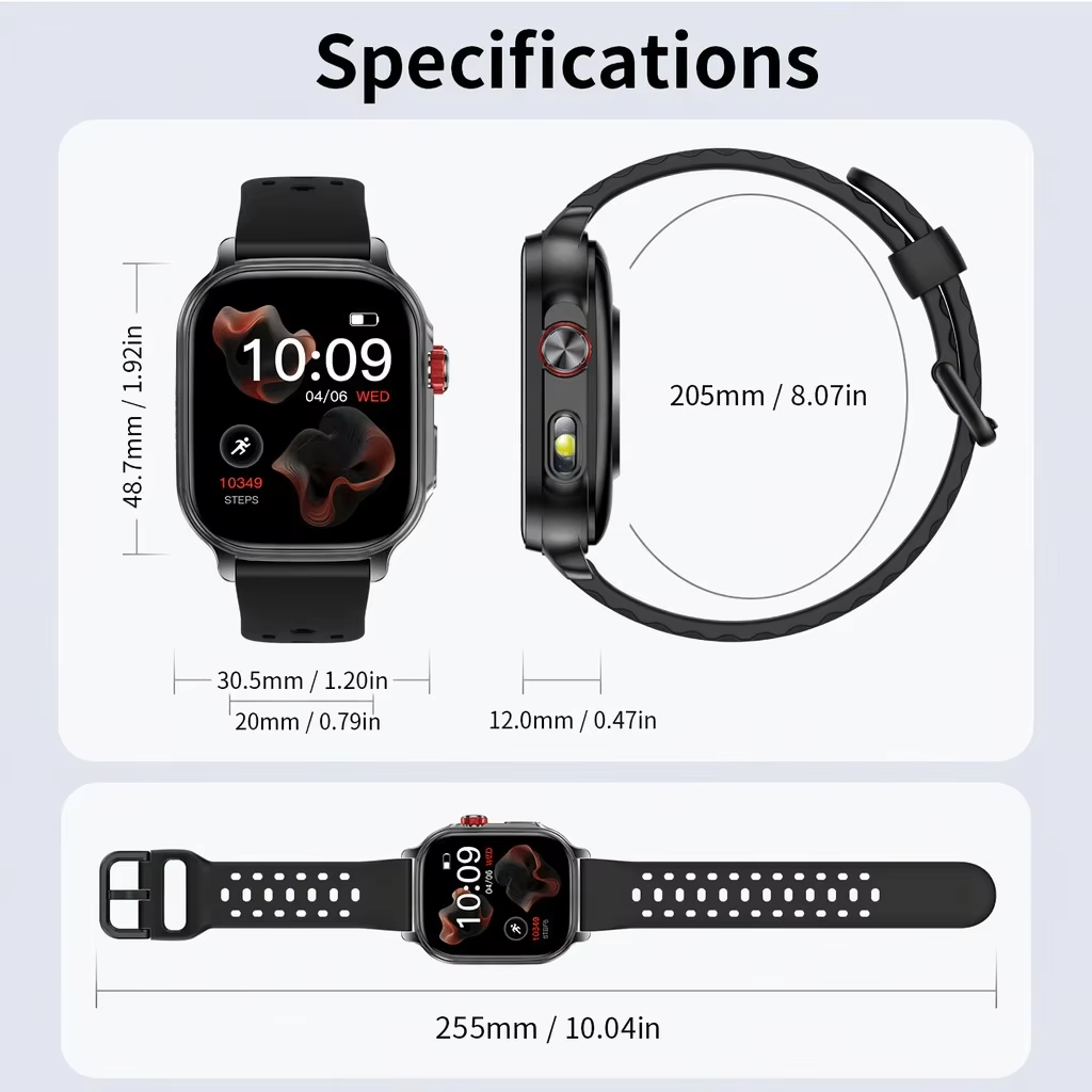 2026 スマートウォッチ 2.01インチ フィットネストラ - Smartwatch Watches For Girls のレビューと価格