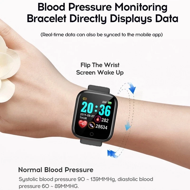 スマートウォッチ男性女性腕時計スマートウォッチメッセージフィ - Smartwatch Watches For Girls のレビューと価格
