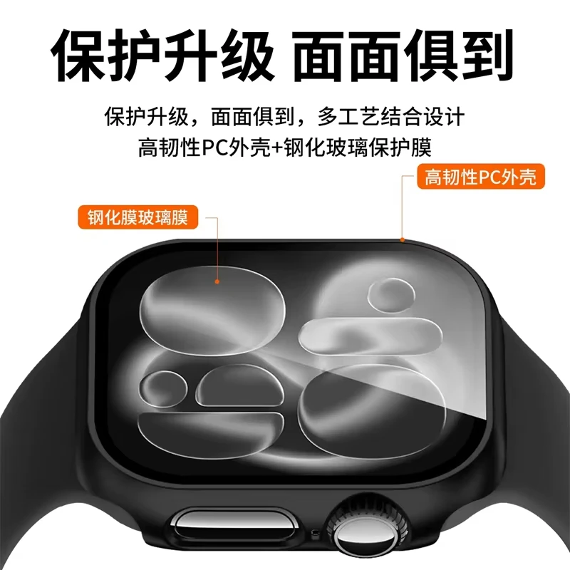 強化ガラス + カバー Apple Watch シリーズ 1 - Smartwatch New Watches 2025 のレビューと価格