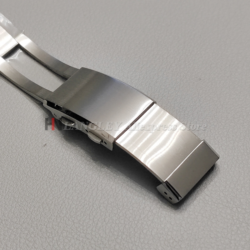 316L ソリッドステンレス鋼バックル 14/16 ミリメー - Replacement Watch Bracelet のレビューと価格