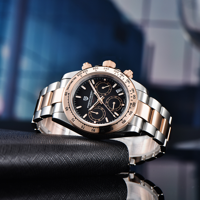 パガーニデザイン 新しいメンズ腕時計 高級ゴールド メンズク - Watches Not Smartwatch のレビューと価格