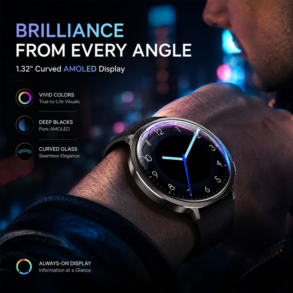 2026 プレミアム 1.3インチ AMOLED スマートウ - Smartwatch Premium Watches For Women のレビューと価格