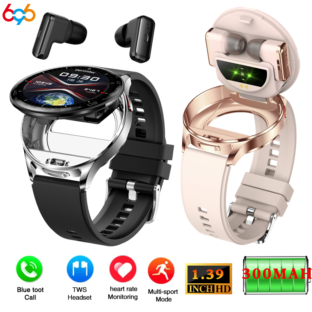 男性と女性のためのtwsヘッドセットスマートウォッチ、スポー - Smartwatch Noise Watches のレビューと価格