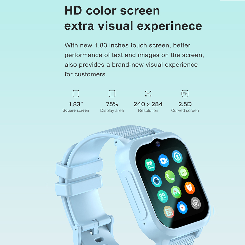 スマートウォッチ キッズ 4G GPS WIFI ビデオ通話 - Smartwatch Watches For Girls のレビューと価格
