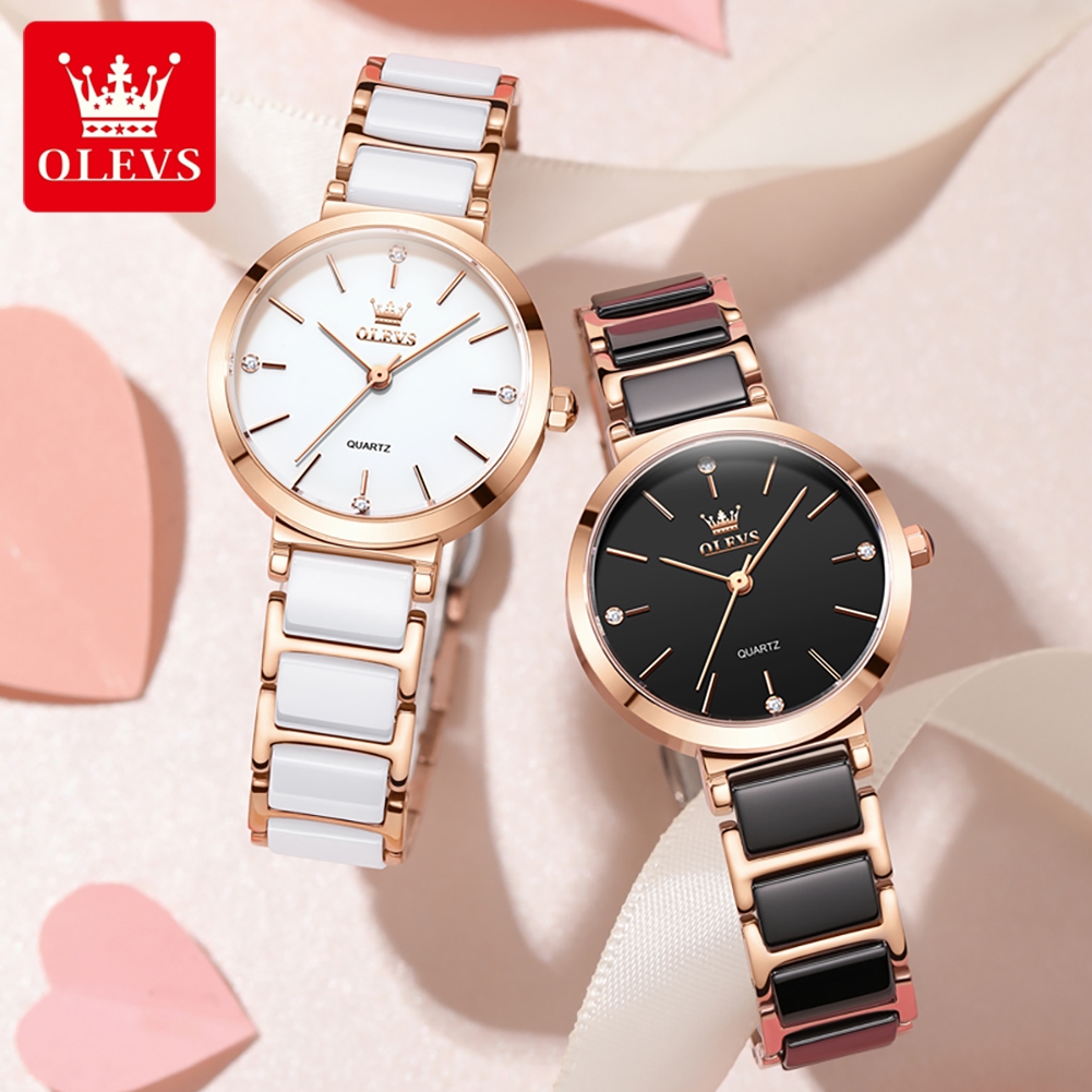 OLEVSレディース腕時計5877高級エレガントクォーツ腕時 - Replacement Watch Bracelet のレビューと価格