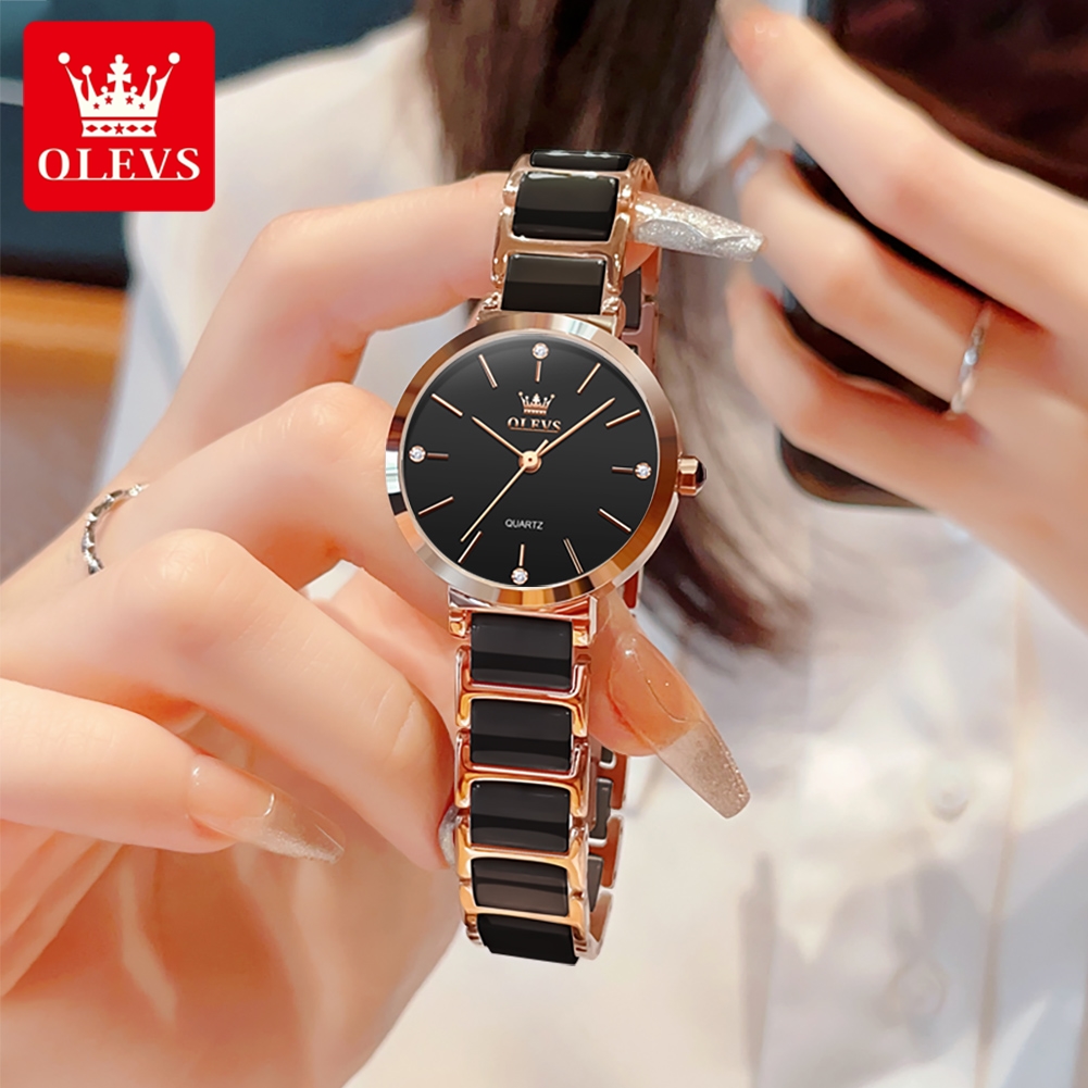 OLEVSレディース腕時計5877高級エレガントクォーツ腕時 - Replacement Watch Bracelet のレビューと価格