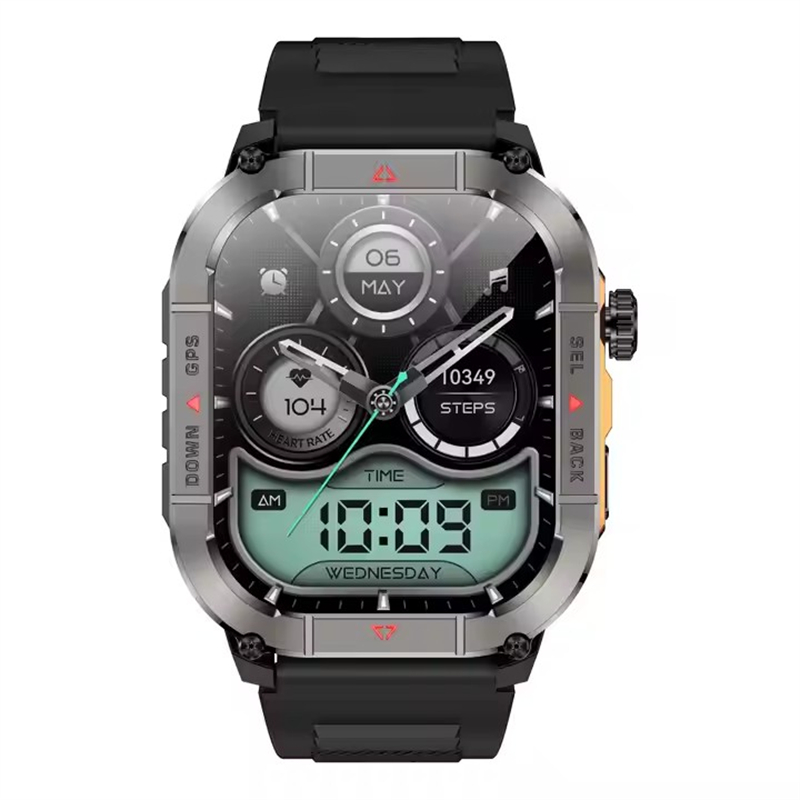 新型HK84メンズスマートウォッチ AMOLED アウトドア - Smartwatch Digital Watches For Men のレビューと価格