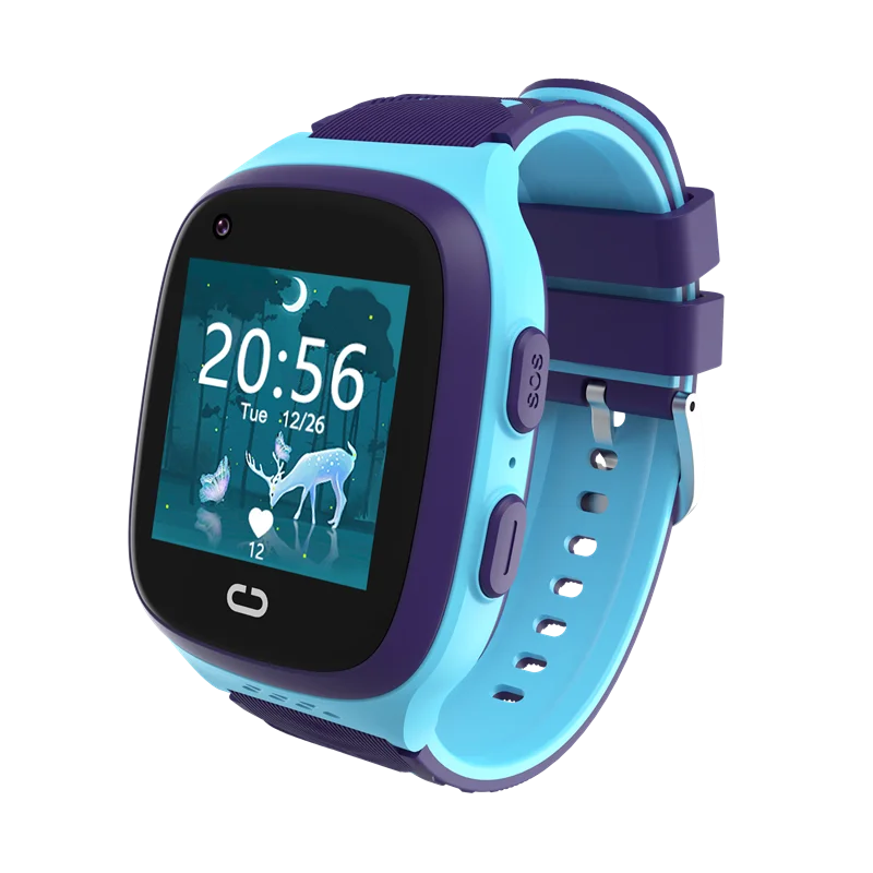 4Gキッズスマートウォッチ SOS防水 WiFi GPSビデ - Smartwatch Watches For Girls のレビューと価格