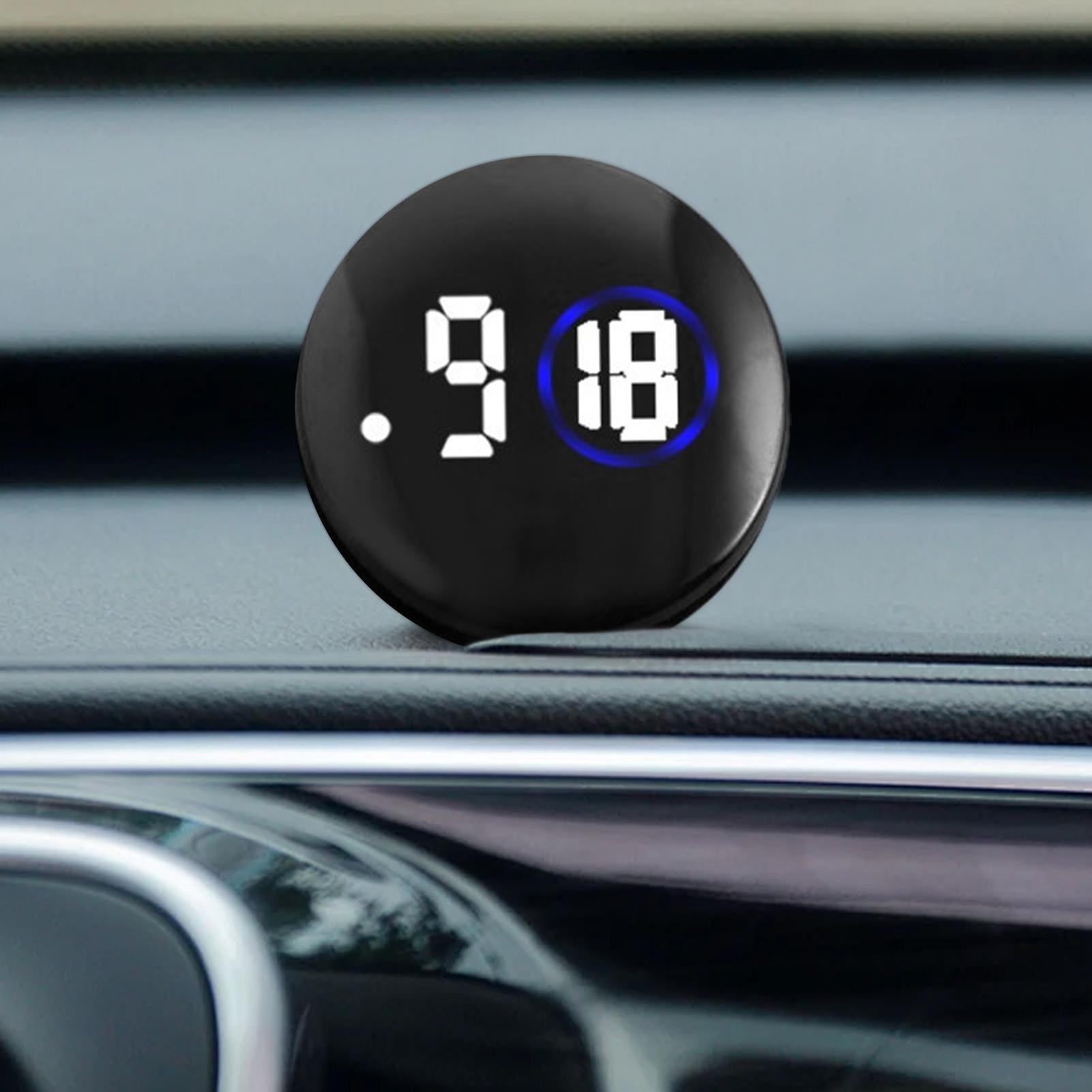 ミニクォーツ時計 車用発光時計 車のダッシュボード用LED時 - Smartwatch Digital Watches For Men のレビューと価格