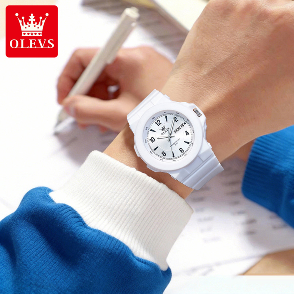 OLEVS 5681 学生向け腕時計 オリジナルスポーツクォ - Smartwatch Watches Gift For Men のレビューと価格