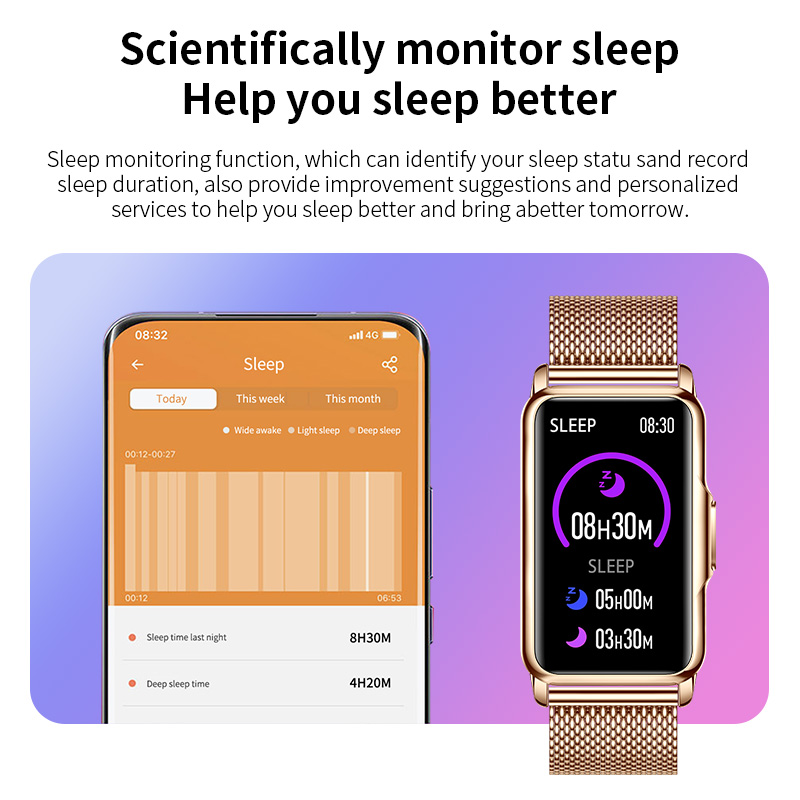 Lige-女性のための防水スマートウォッチ,健康モニタリング - Smartwatch Watches For Women Brands のレビューと価格