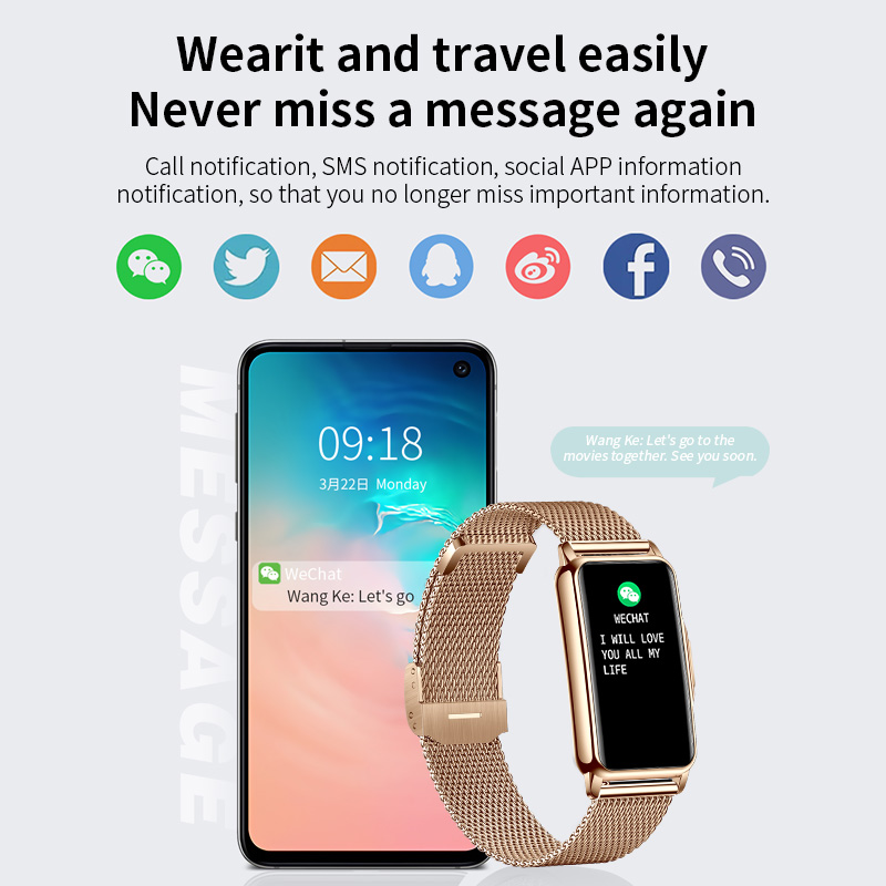 Lige-女性のための防水スマートウォッチ,健康モニタリング - Smartwatch Watches For Women Brands のレビューと価格