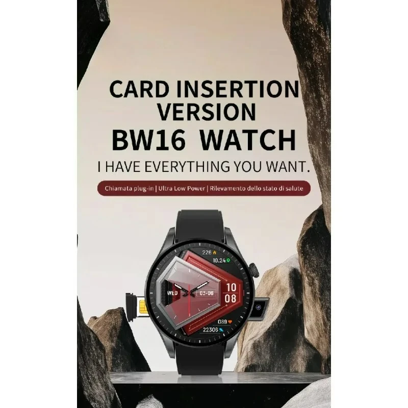新型4GスマートウォッチBW16：WiFi対応 | GPS  - Smartwatch New Watches 2025 のレビューと価格