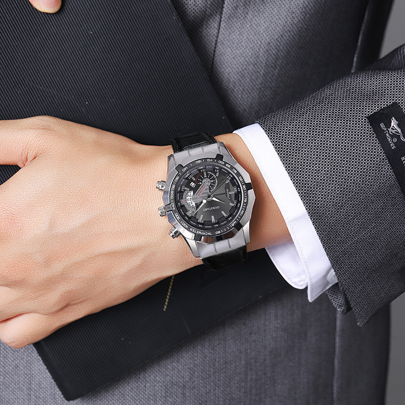 メンズクォーツ腕時計 カレンダー付き クラシッククォーツ メ - Smartwatch Watches Gift For Men のレビューと価格