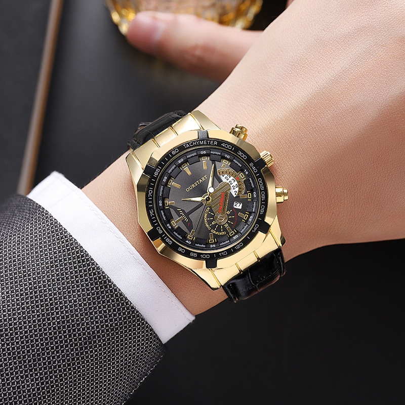 メンズクォーツ腕時計 カレンダー付き クラシッククォーツ メ - Smartwatch Watches Gift For Men のレビューと価格
