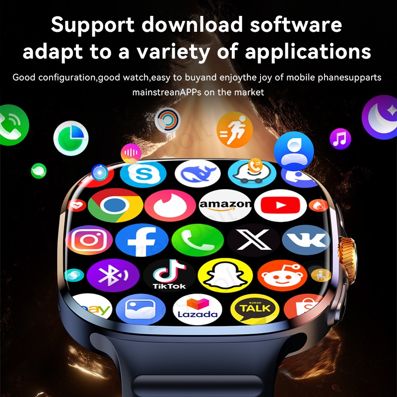 M99 スマートウォッチ 2.4 インチの大きな Amole - Smartwatch New Watches 2025 のレビューと価格