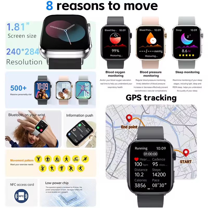 スマートウォッチ ダイヤル 通話応答 カロリー追跡 心拍数モ - Smartwatch Watches For Women Brands のレビューと価格