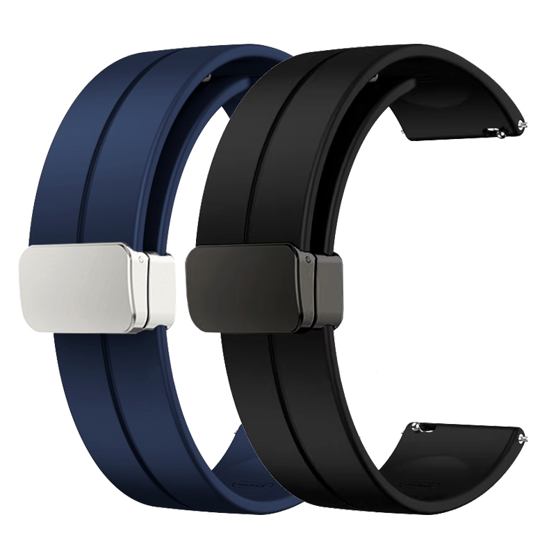 男性と女性のためのシリカゲル磁気ブレスレット,黒と月のストラ - Smartwatch Watches For Women Brands のレビューと価格
