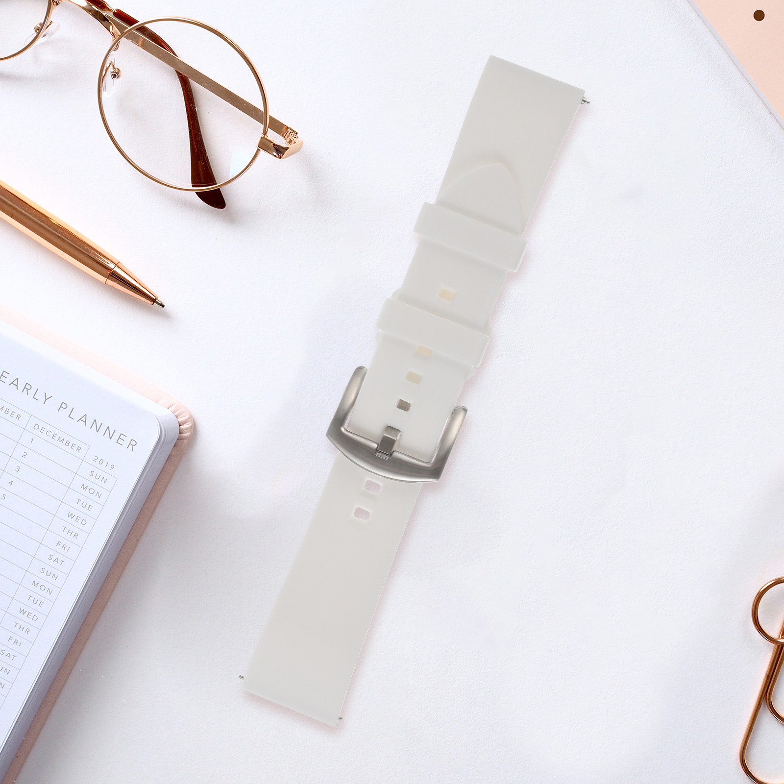 男女兼用プレミアムシリコン製腕時計バンド 1個入り 調節可能 - Smartwatch Premium Watches For Women のレビューと価格