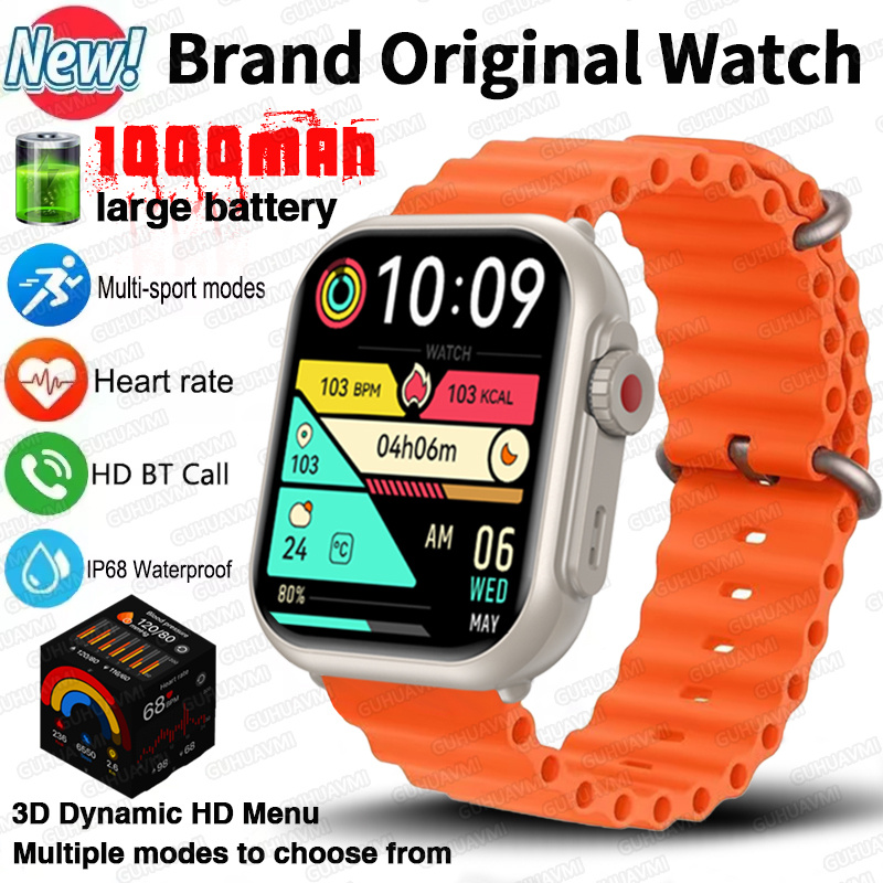 2025 腕時計ウルトラ 2 SE 男性女性 1000mAh - Smartwatch Watches For Women Brands のレビューと価格