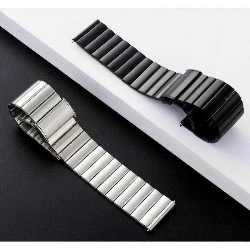 プレミアム20mm 22mmクイックリリースステンレススチー - Smartwatch Premium Watches For Women のレビューと価格