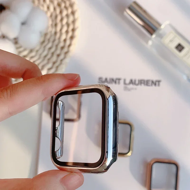 Apple Watch用ガラスおよびケース,保護バンパー,i - Smartwatch Watches For Girls のレビューと価格