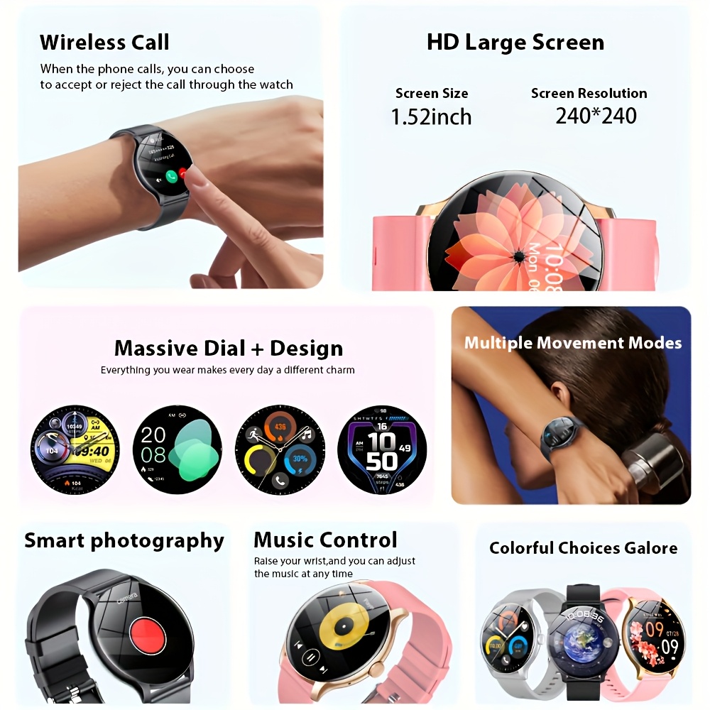 LAXASFIT アウトスポーツ スマートウォッチ Blue - Smartwatch New Watches 2025 のレビューと価格