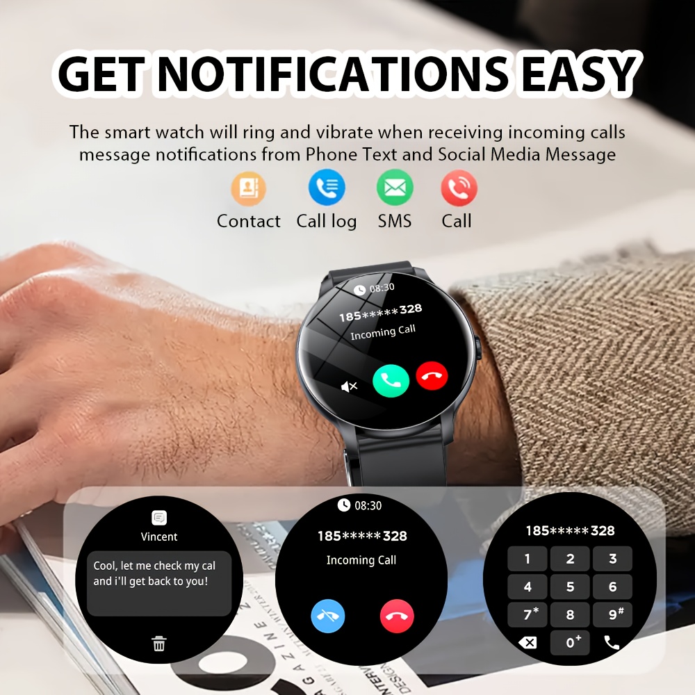 LAXASFIT アウトスポーツ スマートウォッチ Blue - Smartwatch New Watches 2025 のレビューと価格