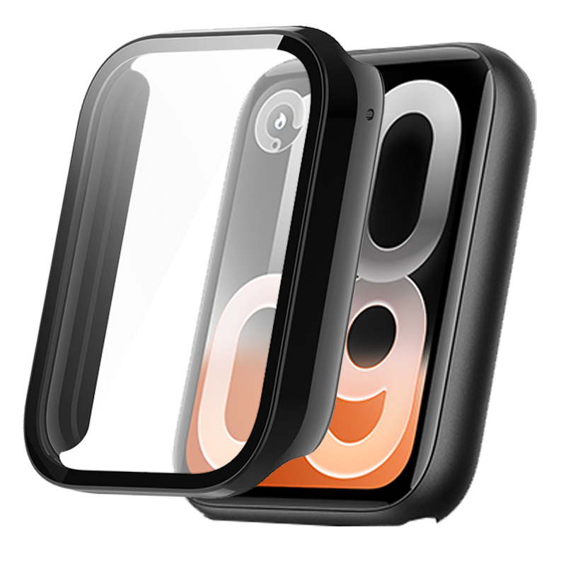 PC + 強化ガラスケース Xiaomi Mi Band 1 - Watches Not Smartwatch のレビューと価格