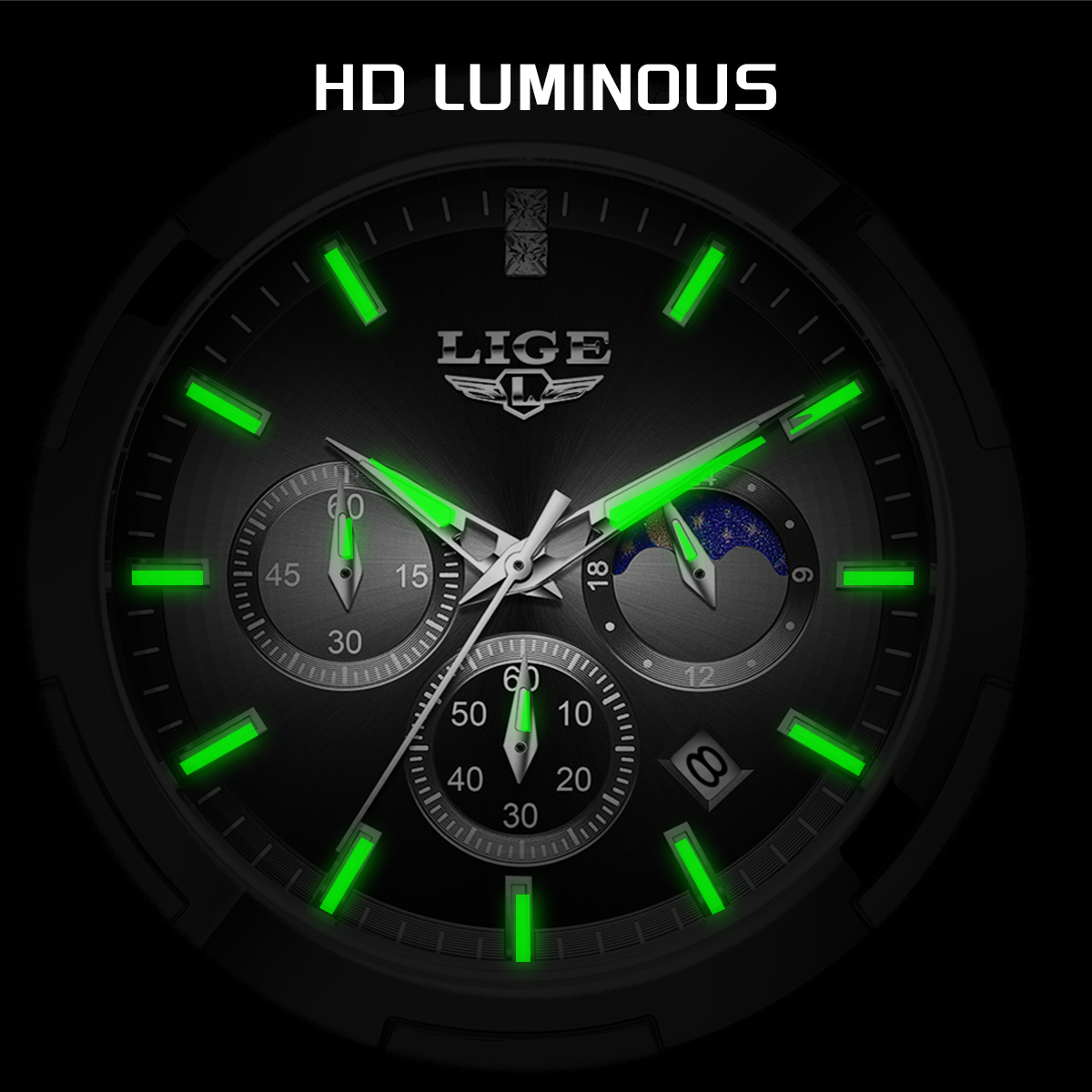 LIGE トップブランドの高級腕時計女性シンプルなレディース - Smartwatch Watches For Women Brands のレビューと価格